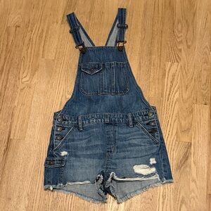 American Eagle Outfitters Denim Overall Shorts
